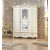 Шкаф 3-х дверный Элиза Люкс (крем)